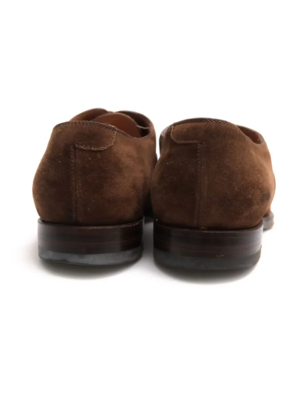 Gucci Shoes Business Suede Leather Dark Brown Caim Millenium Straight Tip Sole